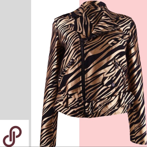 Anne Klein Animal Print Jacket - Picture 1 of 8